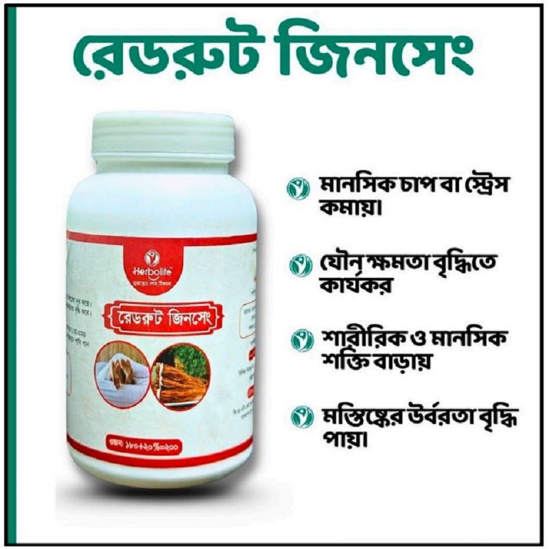 রেডরুট জিনসেং